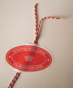 Translator's seal
